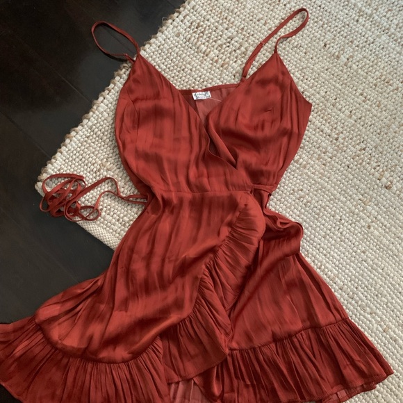 Free People All My Love Wrap Slip Dress, Size S. NWT. - Picture 3 of 8